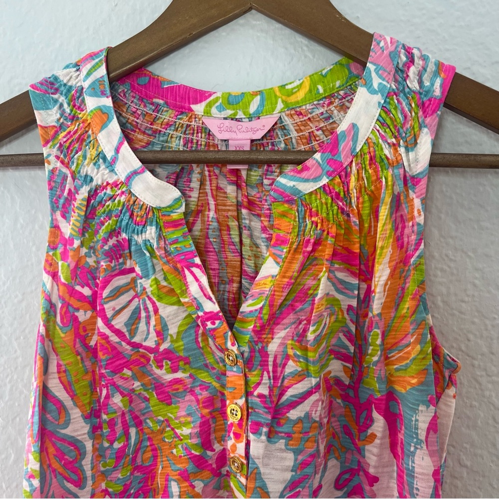 LILLY PULITZER Essie Top Size XXS - Picture 2 of 11